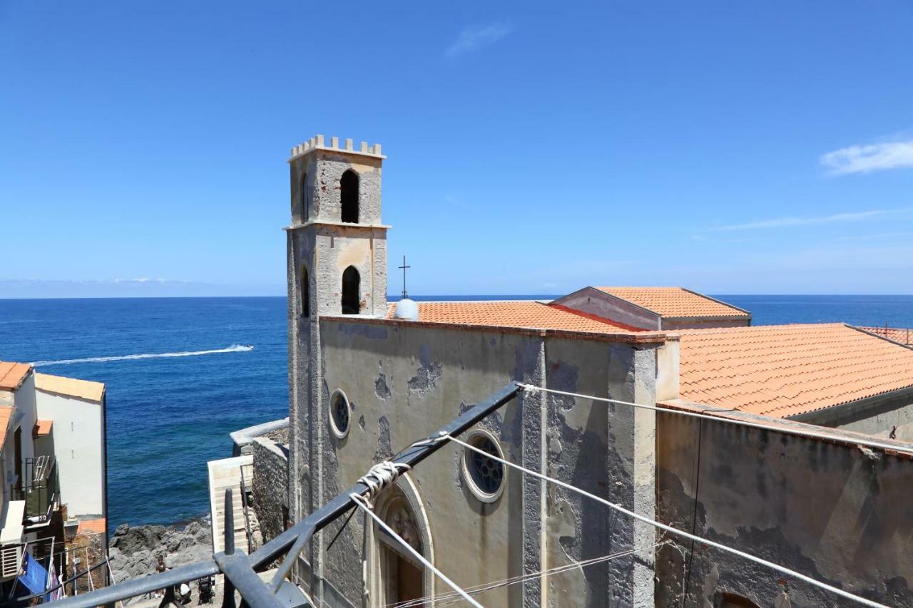 Casa Cielo Blu Apartment Cefalu Bagian luar foto